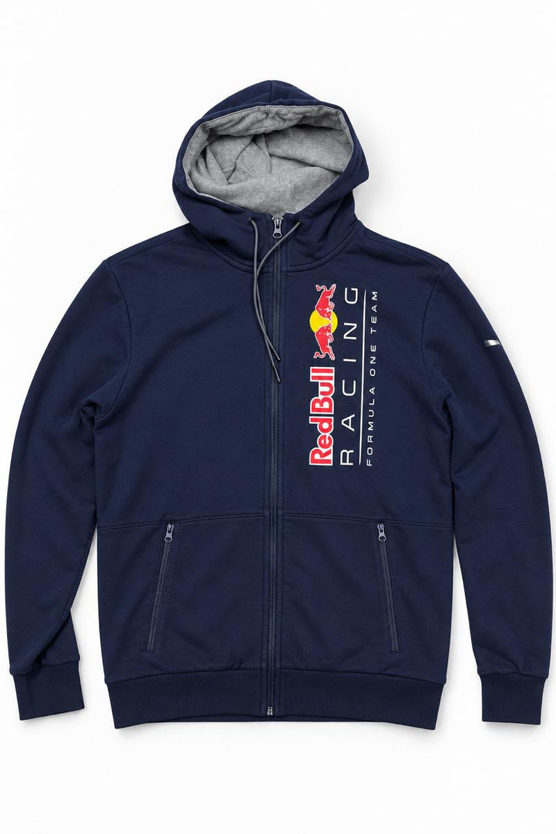 Puma Red Bull Racing Zip-Up Hoodie Navy, Large