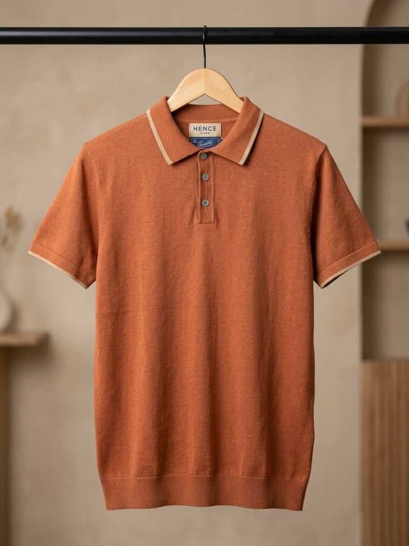 Grayers Knit Polo, Large