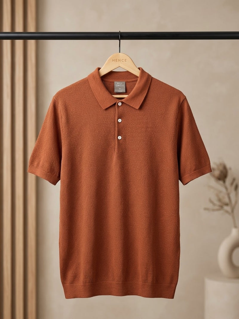 Falls Creek Knit Polo, Medium