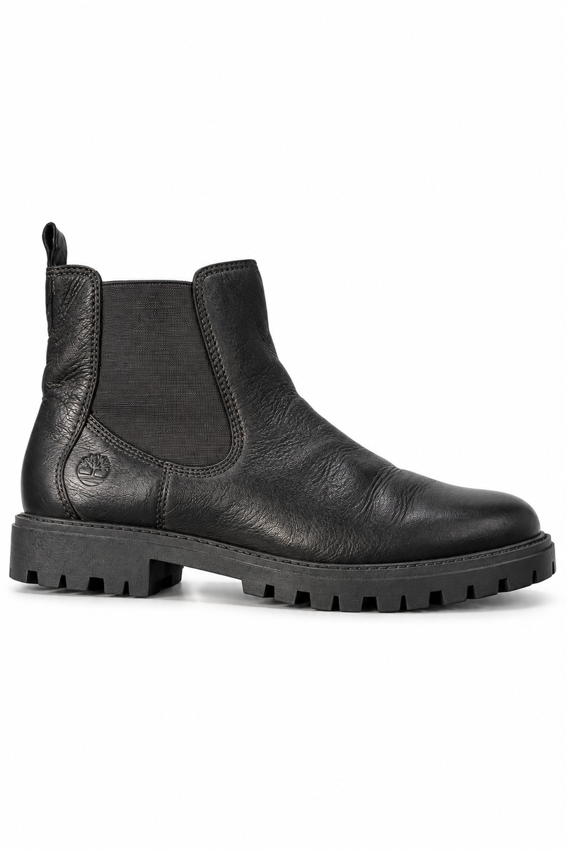 Timberland Black Leather Chelsea Boots, UK 7