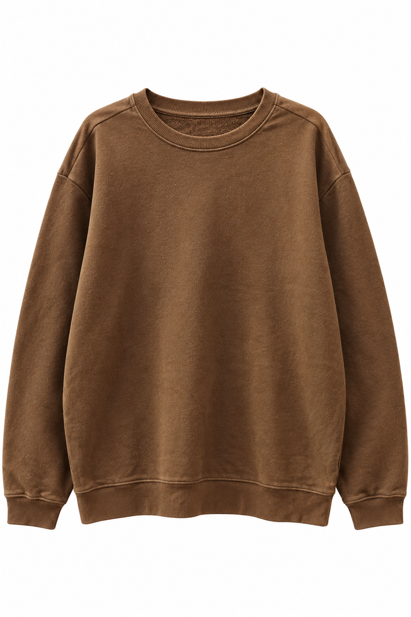 H&M Brown Crewneck Sweatshirt | XL