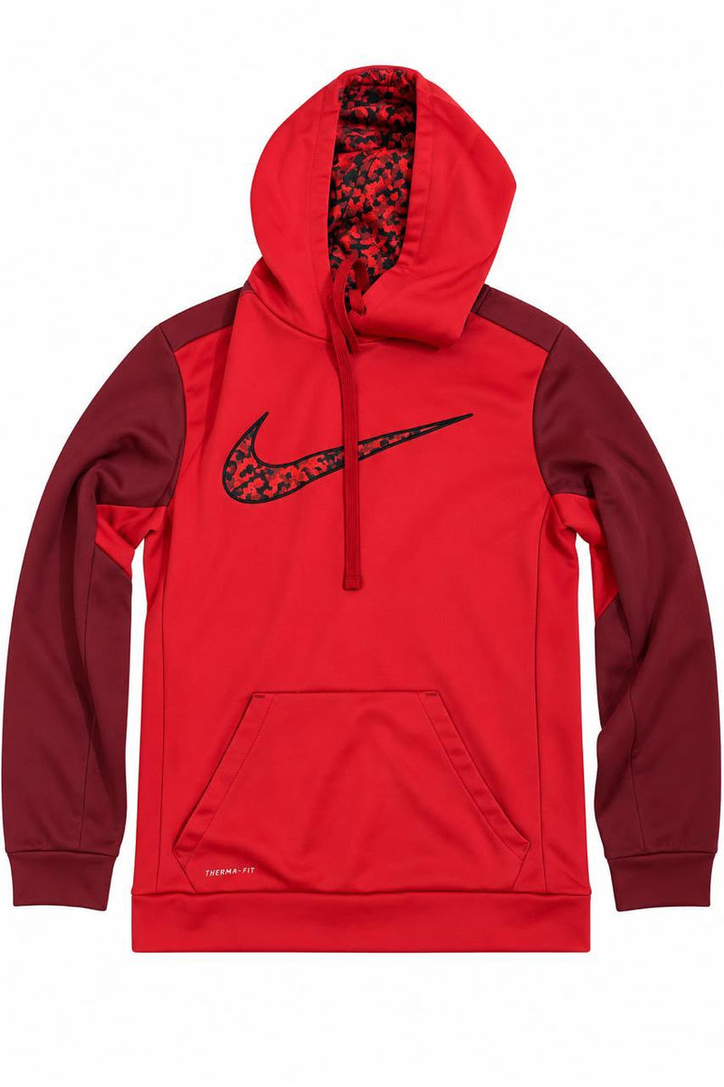 Nike Therma FIT Red Hoodie, Medium