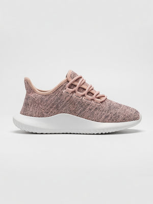 Adidas Pink Knit Running Shoes