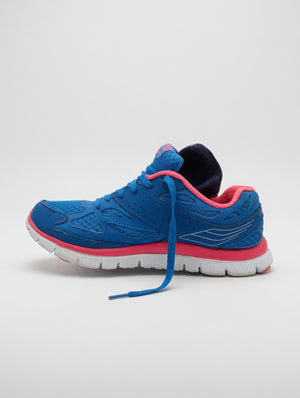Skechers Blue Pink Running Shoes