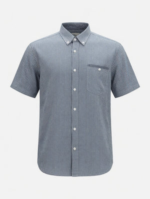 Cedar Wood State Men's Black White Gingham