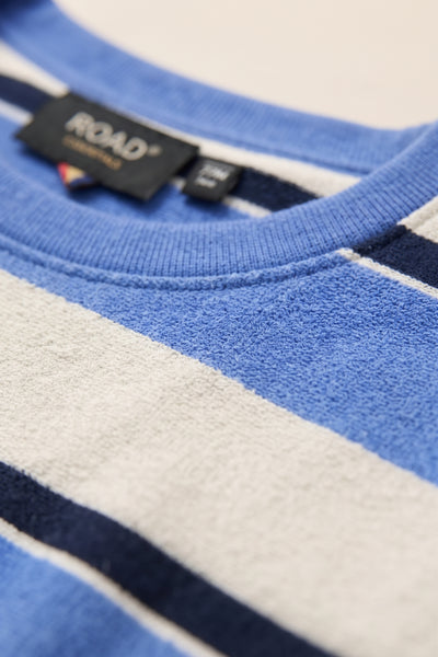 Road Essentials Striped T Shirt, Medium