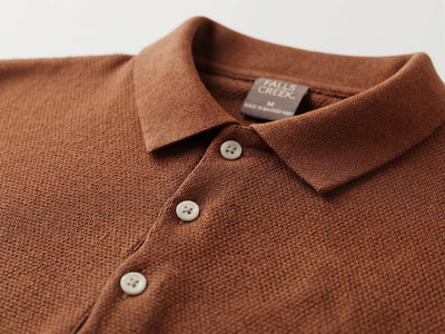 Falls Creek Knit Polo, Medium
