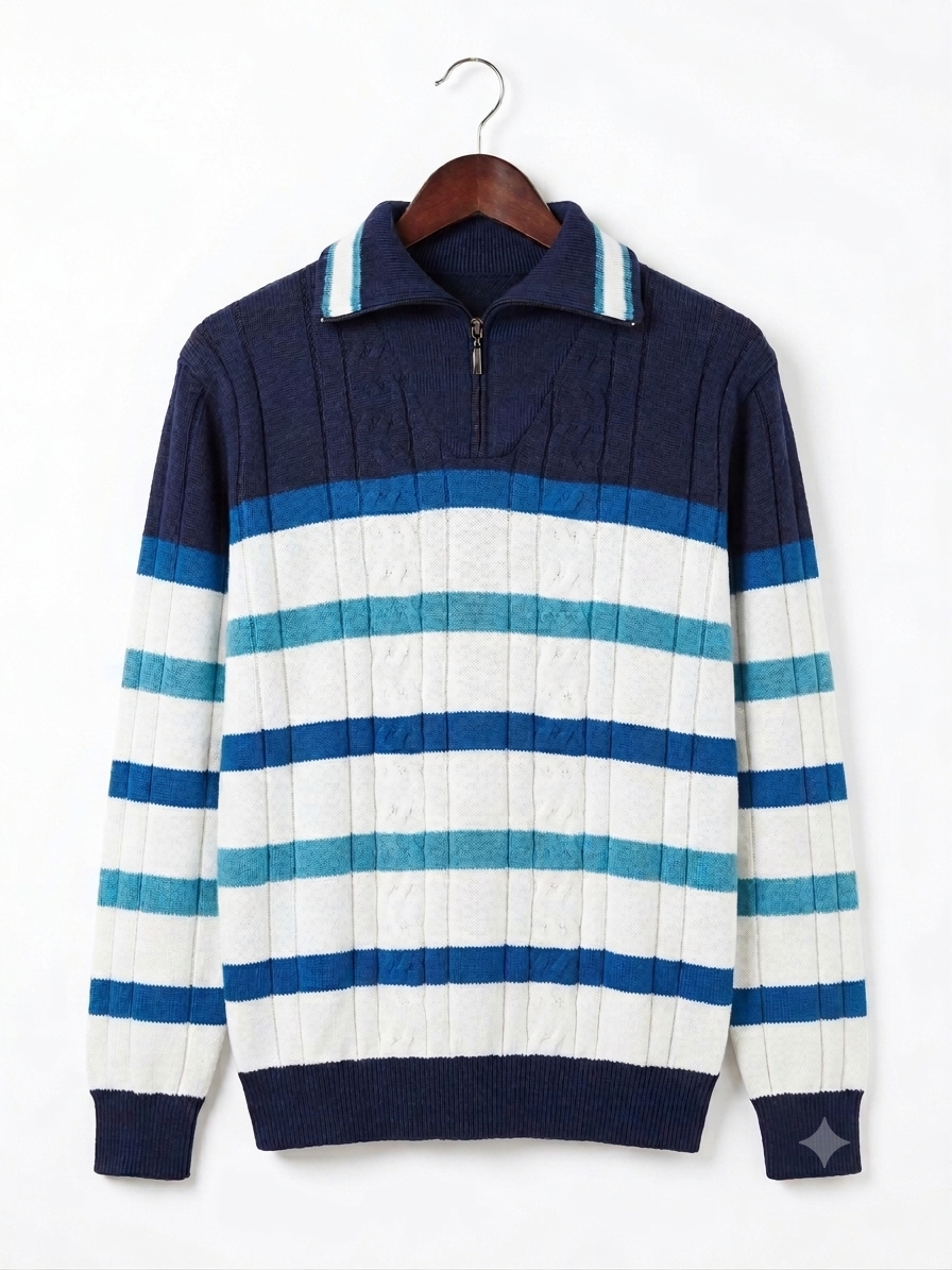 Impulso Quarter Zip Sweater, Medium