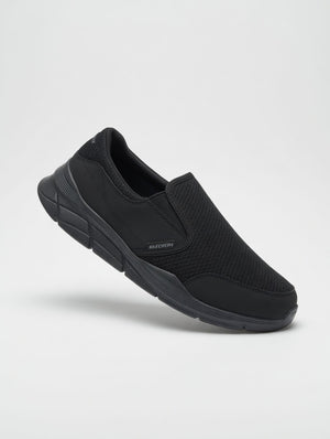 Skechers Memory Foam Black Slip-On Sneakers