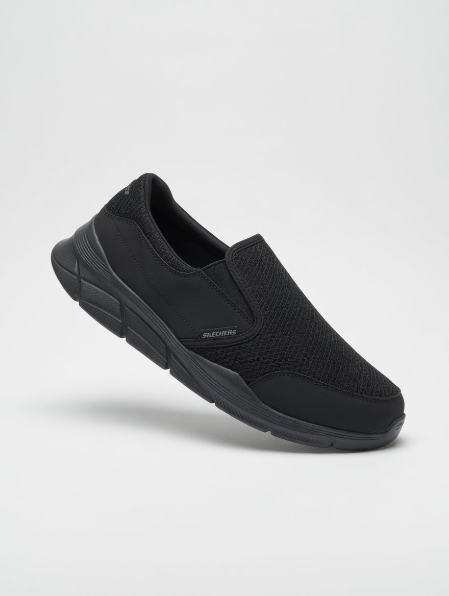 Skechers Memory Foam Black Slip-On Sneakers