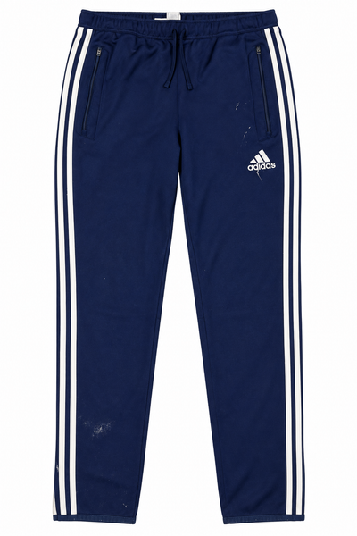 Adidas Navy Climacool Stripe Track Trousers | Medium