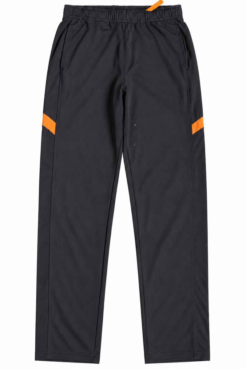 Athletic Works Grey Orange Trim Track Trousers | XXL (18)