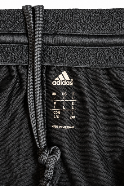 Adidas Black Tonal Stripe Track Trousers | Large