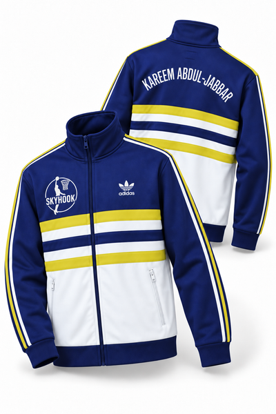 Adidas Kareem Abdul-Jabbar Skyhook Track Jacket | Size M