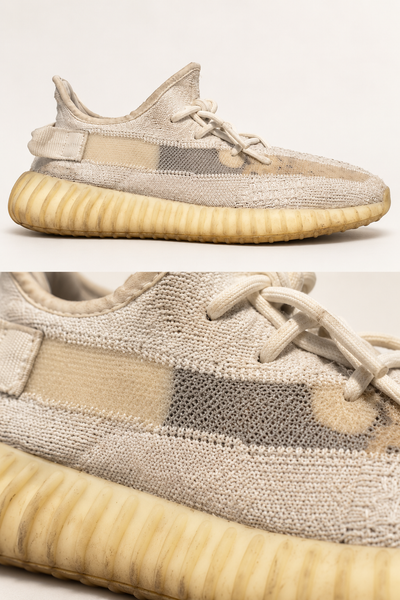 Adidas Yeezy Boost Cream Sneakers, UK 8