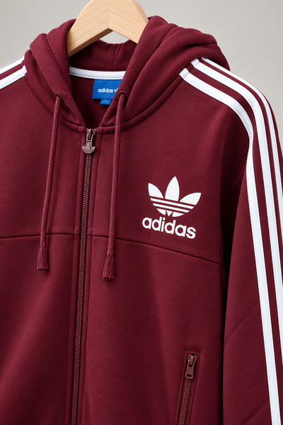 Adidas Zip Hoodie, Medium
