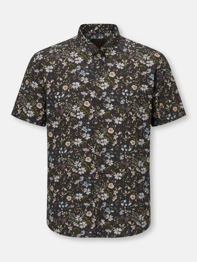 LuxHide Floral Shirt, XL