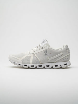 On Cloud White Running Shoes