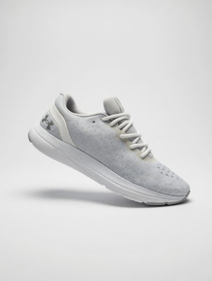 Under Armour White Charged Running Shoes