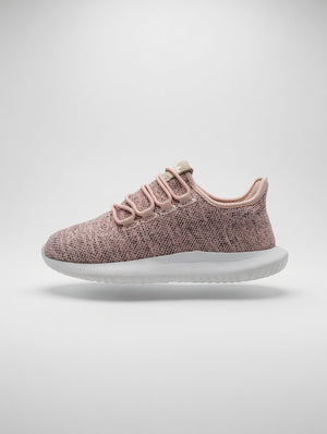 Adidas Pink Knit Running Shoes