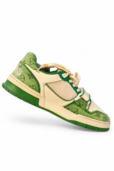 Louis Vuitton Green Sneakers, UK 9