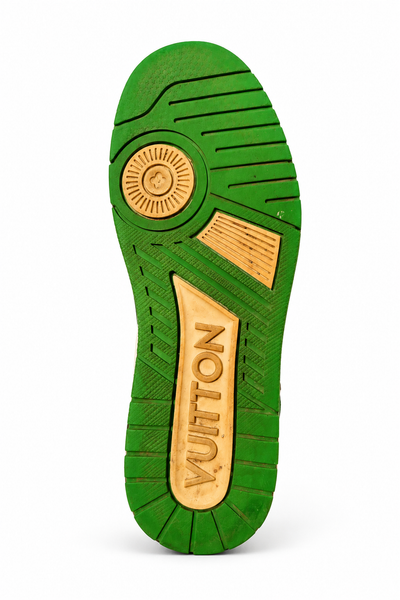 Louis Vuitton Green Sneakers, UK 9