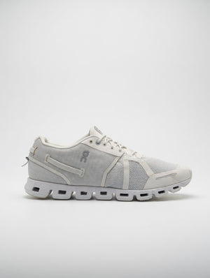 On Cloud White Running Shoes