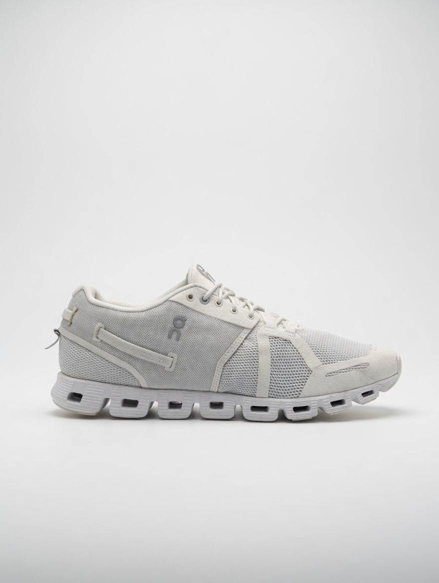 On Cloud White Running Shoes