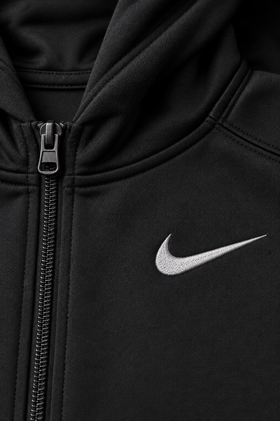 Nike Black Zip Hoodie, Medium