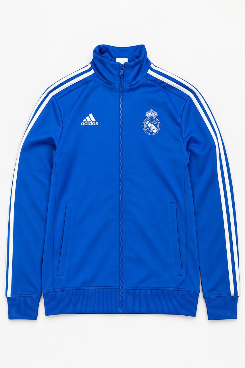 Adidas Real Madrid Track Jacket Blue, Small