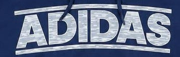 Adidas Logo Pullover Hoodie Navy, Medium