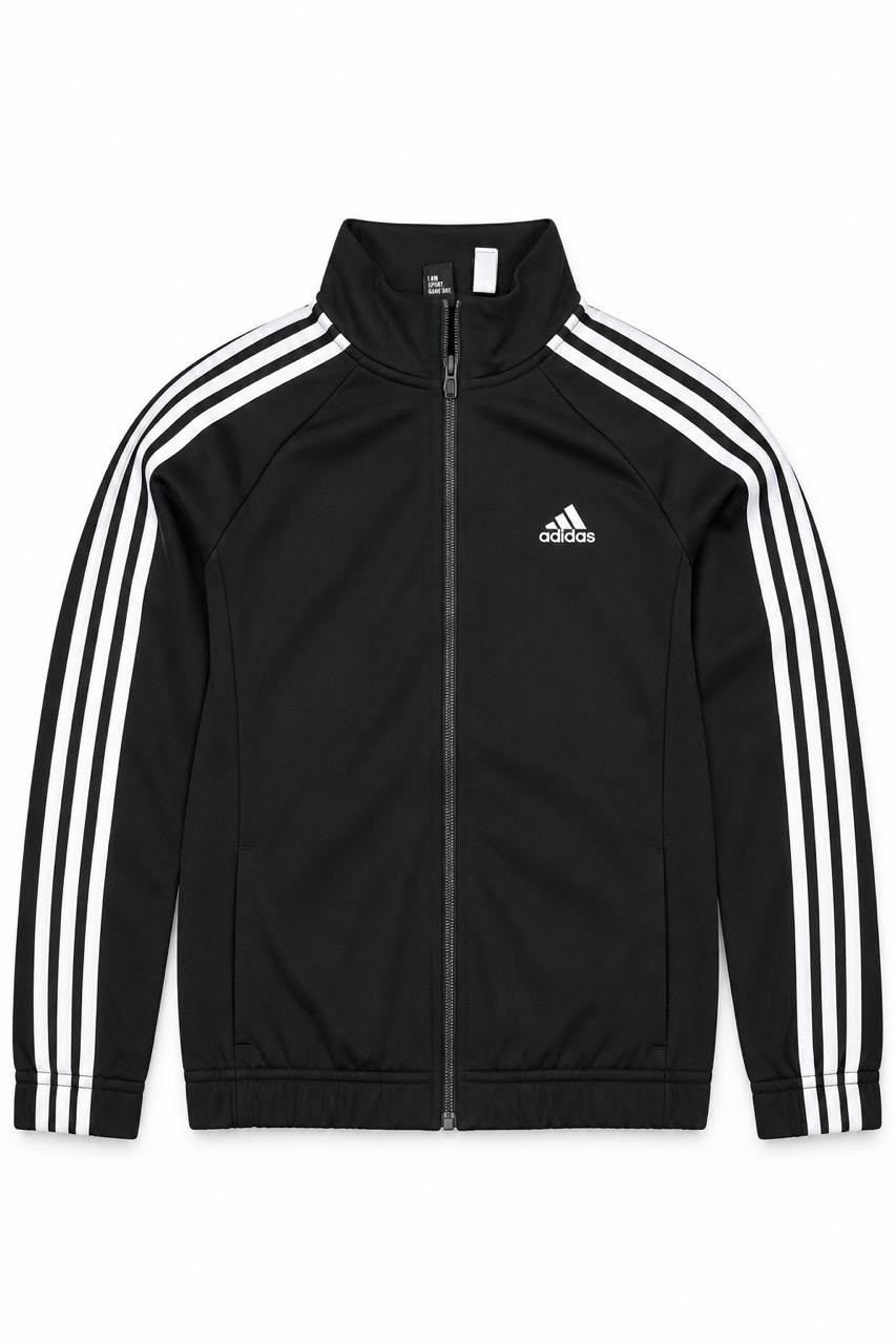 Adidas Three-Stripe Track Jacket Black, Medium