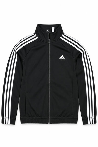 Adidas Three-Stripe Track Jacket Black, Medium