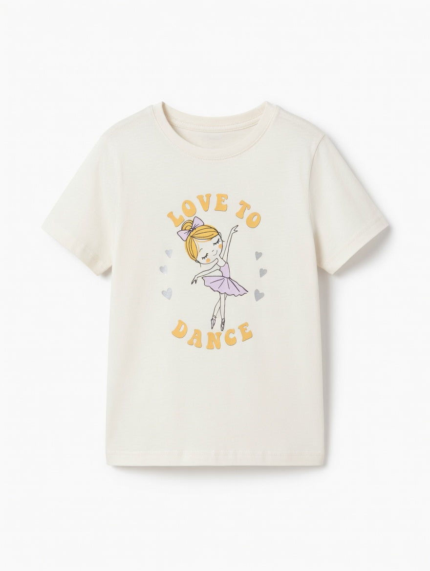 Girls Ballerina T-Shirt