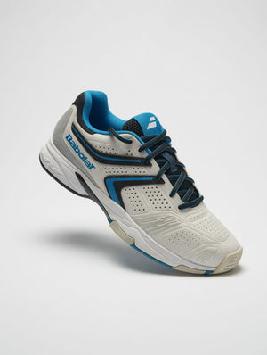 Babolat White Blue Tennis Shoes