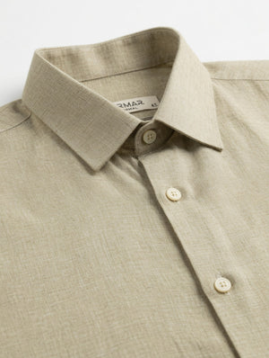 Armar Men’s Short-Sleeve Linen Blend