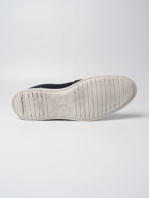 Lloyd Navy Blue Mesh Slip-On