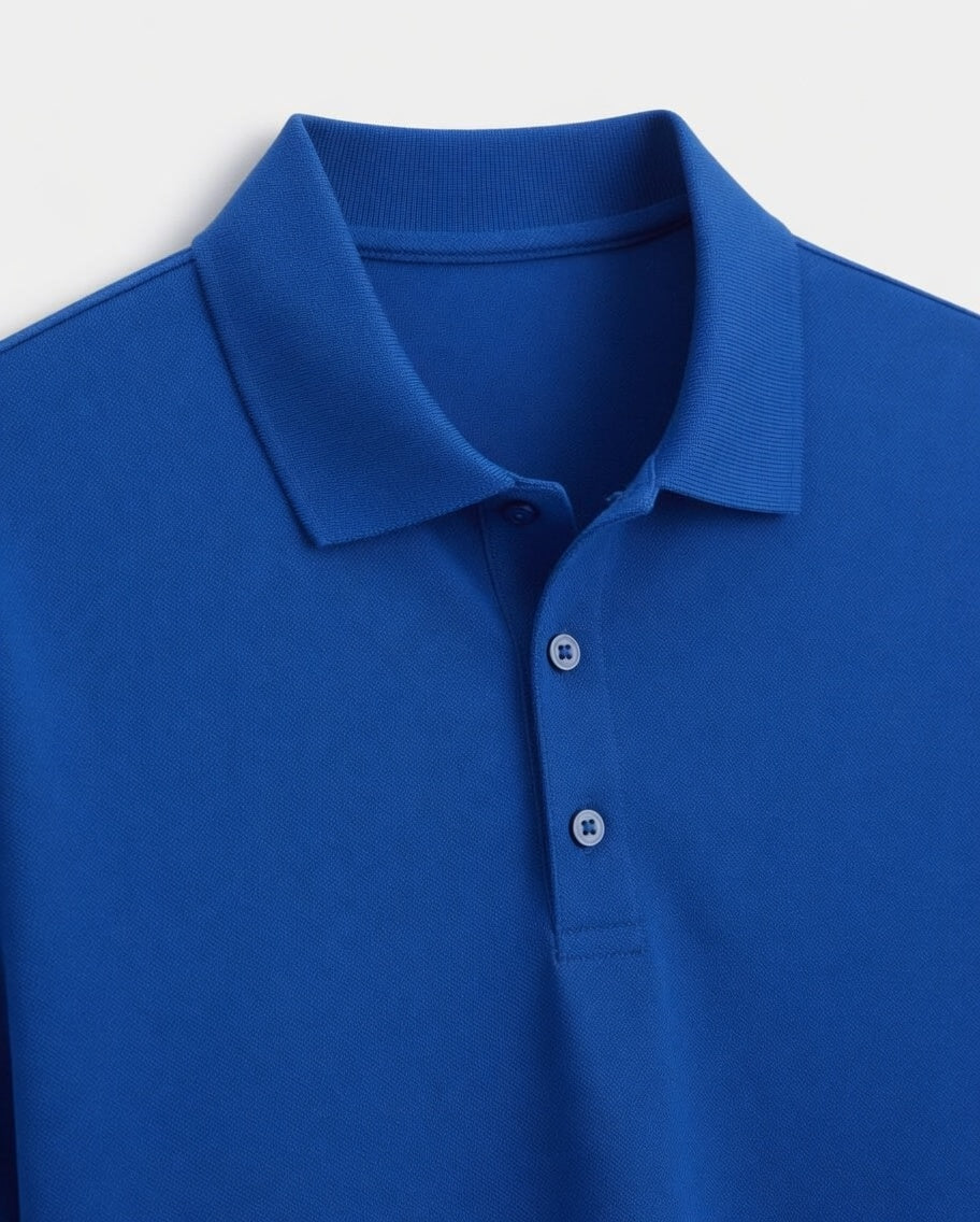 Men's Royal Blue Performance Polo