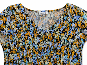 Girls Floral Blouse