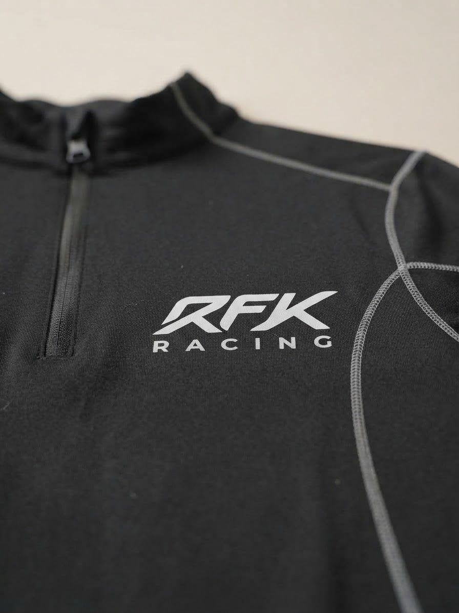 RFK Racing Black Quarter-Zip Performance Pullover – Size L