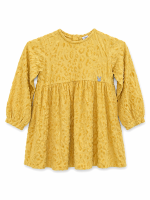 Girls Beige Peplum Top