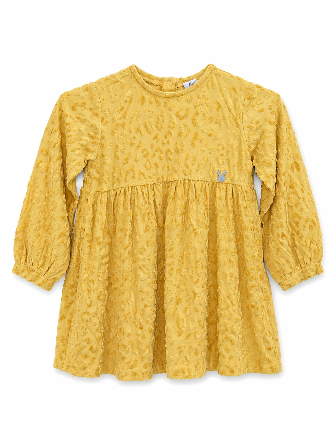 Girls Beige Peplum Top