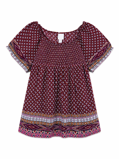Girls Smocked Top, Age 5-6
