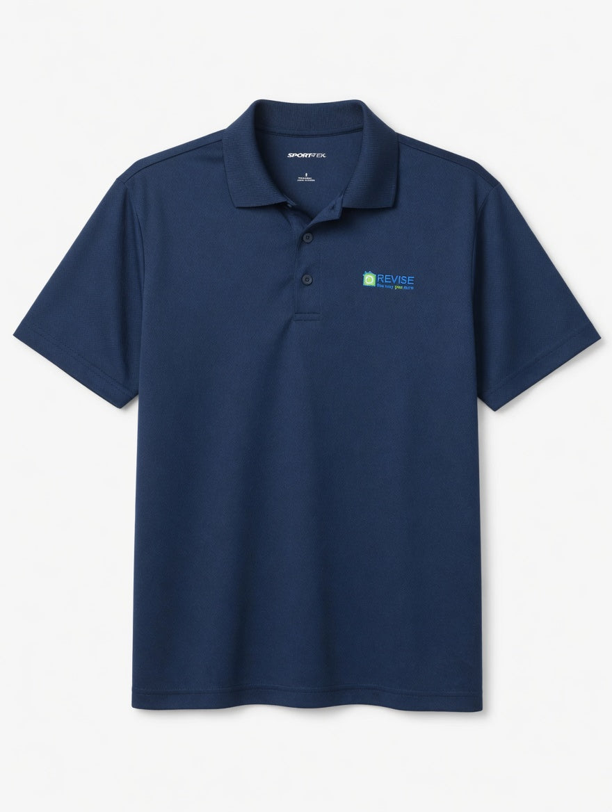 Men's Navy Blue Performance Polo