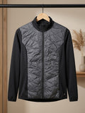 Craft Black & Heather Quilted Full-Zip Jacket – Size M