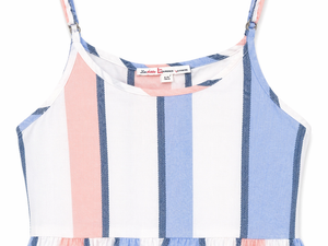 Girls Pastel Tiered Dress