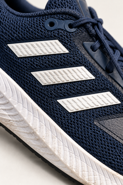 Adidas Navy & White Sneakers – UK 9.5