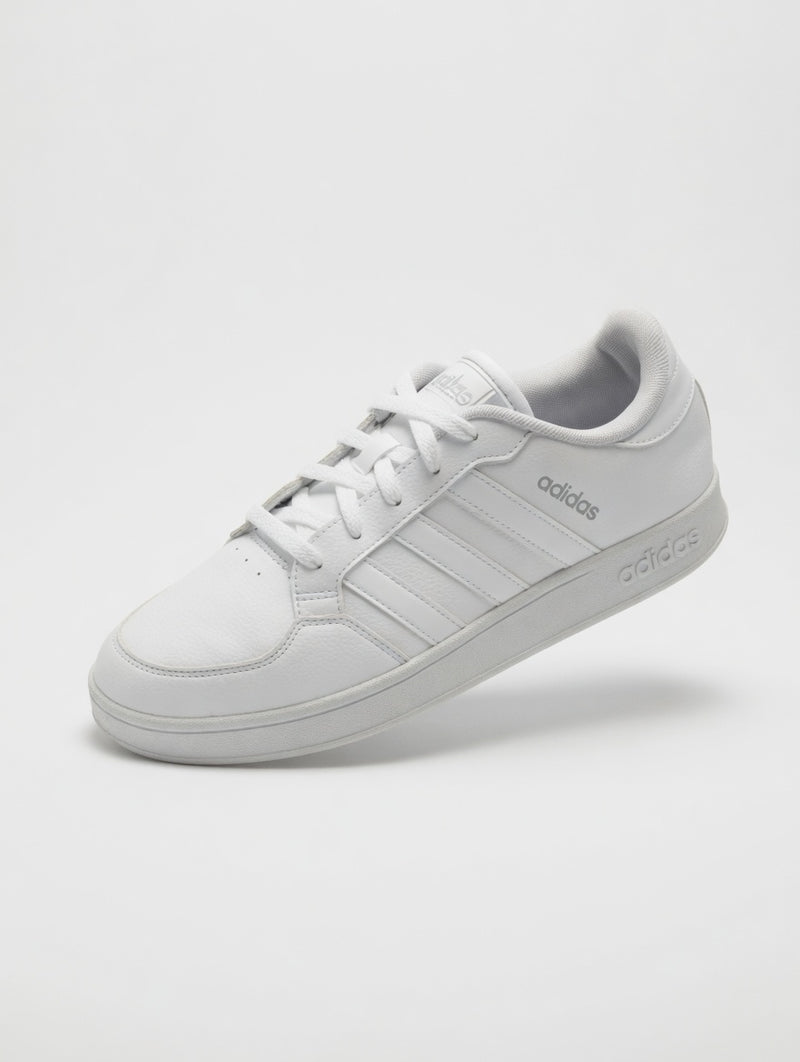Adidas White Leather Sneakers