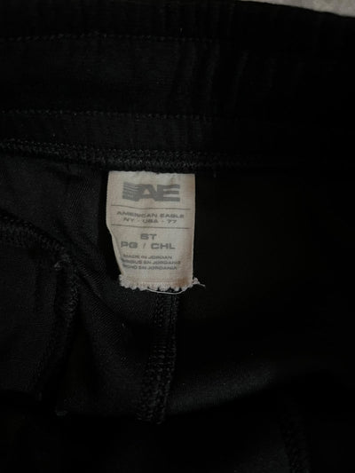 American Eagle Black Panelled Joggers | ST