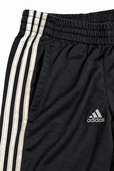 Adidas Dark Navy Three Stripe Joggers | Medium
